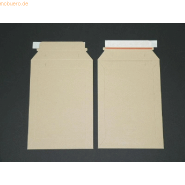 Blanke Vollpapptaschen 176x250mm (DIN B5) 450g/qm haftklebend VE=200 S