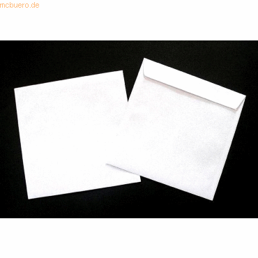 Blanke Briefumschlge 215x215mm 120g/qm haftklebend VE=100 Stck wei