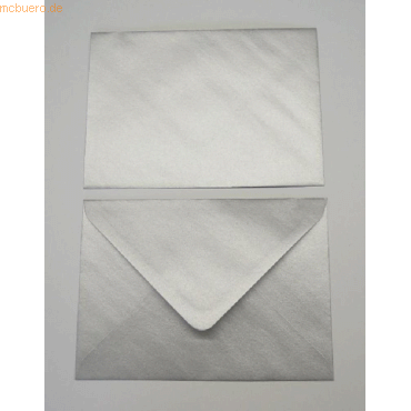 Blanke Briefumschlge 225x315mm 100g/qm gummiert VE=100 Stck silber