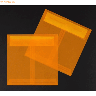 Blanke Briefumschlge Offset transparent 160x160mm 100g/qm HK VE=100 S