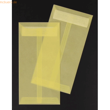 Blanke Versandtaschen Offset transparent DINlang 100g/qm HK VE=100 St.
