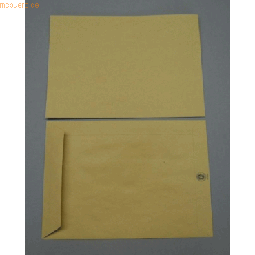 Blanke Versandtaschen C5 70g/qm gummiert VE=500 Stck braun