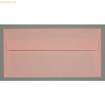 Blanke Briefumschlge DINlang 100g/qm haftklebend VE=100 Stck rosa