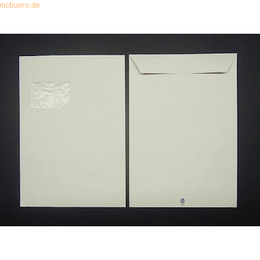 Blanke Versandtaschen C4 120g/qm SK Pergamin-Fenster VE=250 St. wei