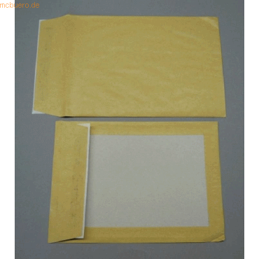 Blanke Versandtaschen B5 90g/qm HK Papprckwand VE=200 St. braun