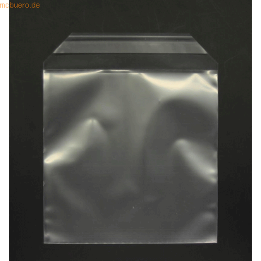 Blanke Briefumschlge Offset transparent 155x155mm 100 my HK VE=100 St