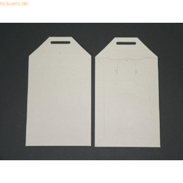 Blanke Vollpapptaschen 176x250mm (DIN B5) 400g/qm ohne VE=250 Stck