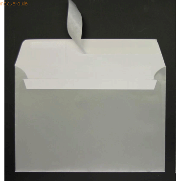 Blanke Briefumschlge C5 130g/qm haftklebend VE=250 Stck stahlgrau