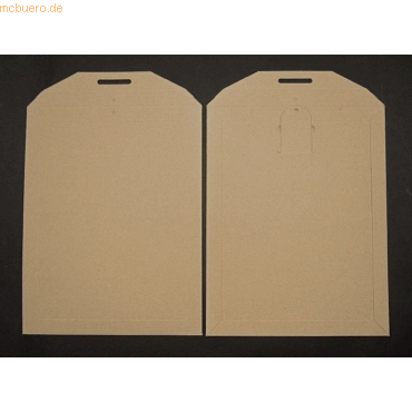 Blanke Vollpapptaschen 292x374mm 500g/qm ohne VE=100 Stck