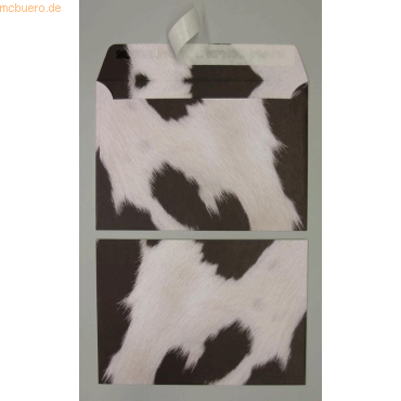 Blanke Briefumschlge C5 135g/qm haftklebend VE=125 Stck Kuhfell