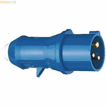 5 x Brennenstuhl CEE-Stecker 230V/16A blau