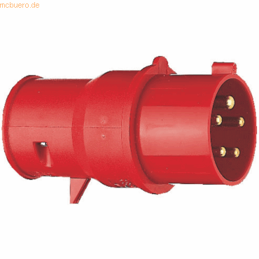 5 x Brennenstuhl CEE-Stecker 400V/32A rot