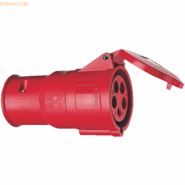 5 x Brennenstuhl CEE-Kupplung 400V/32A rot