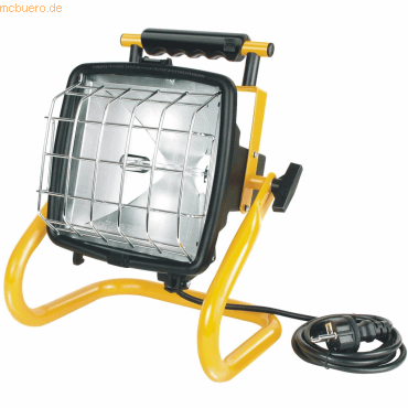 Brennenstuhl Halogen-Baustrahler Brobusta HIF 500 IP54 400W 5m schwarz