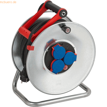 Brennenstuhl Kabeltrommel Garant S 4 40m H05RR-F 3G2,5 Kabelfarbe schw