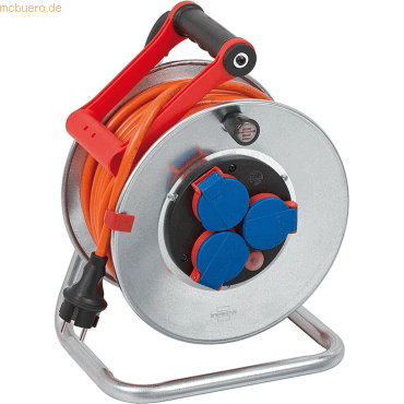 Brennenstuhl Kabeltrommel Garant S IP44 3-fach 25m AT-N07V3V3-F 3G1,5