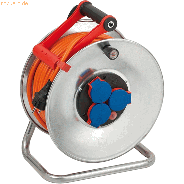 Brennenstuhl Kabeltrommel Garant S IP44 3-fach 40m AT-N07V3V3-F 3G1,5