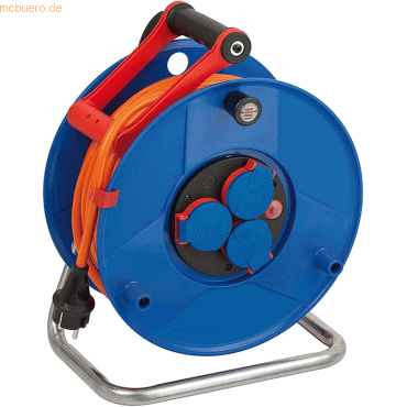 Brennenstuhl Kabeltrommel Garant IP44 3-fach 40m AT-N07V3V3-F 3G1,5 Ka