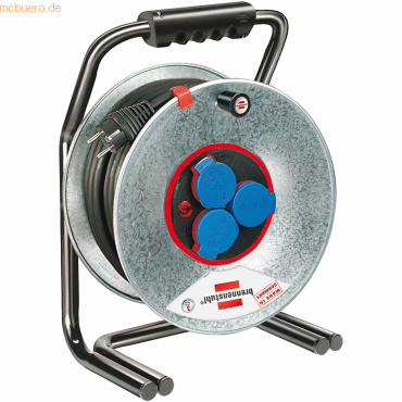 Brennenstuhl Kabeltrommel Brobusta S Bretec IP44 3-fach 40m H07RN-F 3G