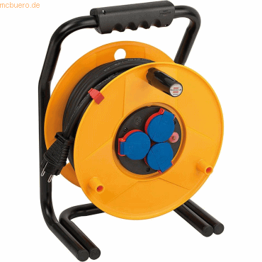 Brennenstuhl Kabeltrommel Brobusta IP44 3-fach 25m H07RN-F 3G2,5