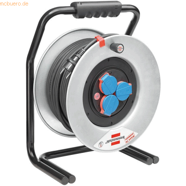 Brennenstuhl Kabeltrommel Brobusta S IP44 3-fach 40m H07RN-F 3G2,5 Met
