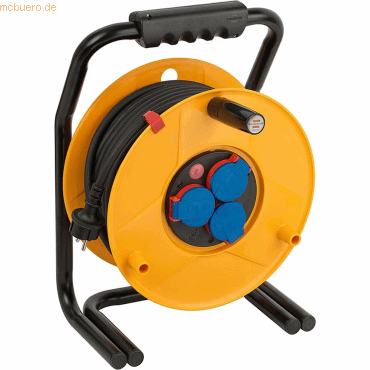 Brennenstuhl Kabeltrommel Brobusta IP44 3-fach 50m H07RN-F 3G1,5