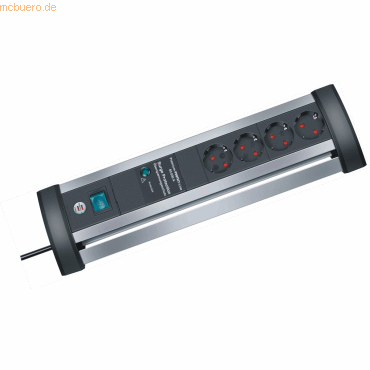 Brennenstuhl berspannungsschutz-Leiste Alu-Office-Line 60.000 A 4-fac