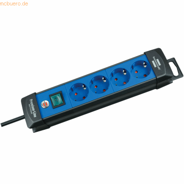 2 x Brennenstuhl Steckdosenleiste Premium-Line 4-fach 1,8m mit Schalte