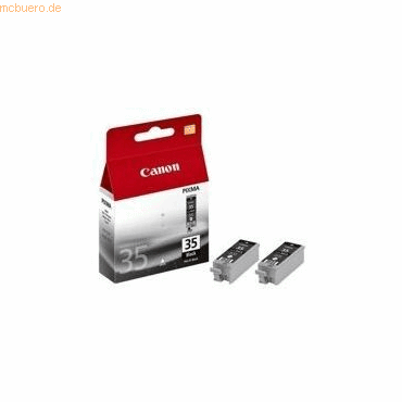 Canon Tintenpatrone Canon PGI35BK VE=2 Stck schwarz