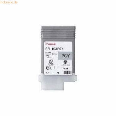 Canon Tintenpatrone Canon PFI103PGY photo-grey