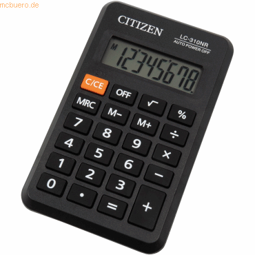 Citizen Taschenrechner LC310NR schwarz