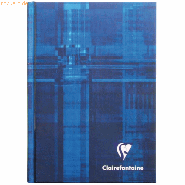5 x Clairefontaine Kladde A6 96 Blatt liniert farbig sortiert