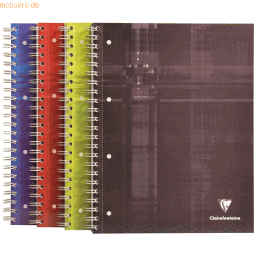 Clairefontaine Konferenzblock BindO Block A4 kariert 80 Blatt 90g/qm 