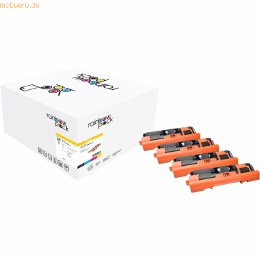 Freecolor Toner kompatibel mit HP 4-farbig LaserJet 2550/2800 CMYK Mul