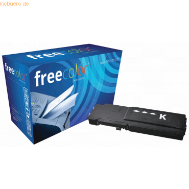Freecolor Toner kompatibel mit Dell C3760 schwarz Extra High Yield