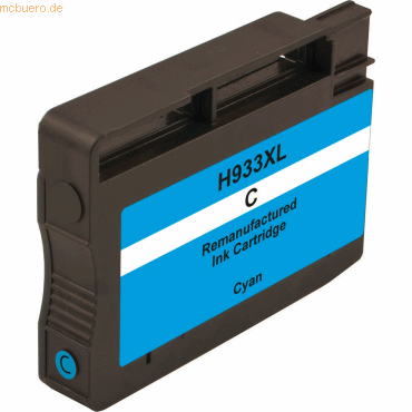 Freecolor Tinte kompatibel mit HP CN054AE cyan