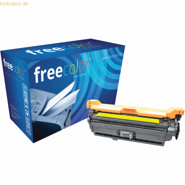 Freecolor Toner kompatibel mit HP 4-farbig LaserJet M551 gelb XXL