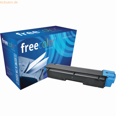 Freecolor Toner kompatibel mit Kyocera FS-2026/2126/2526/5250 cyan XXL
