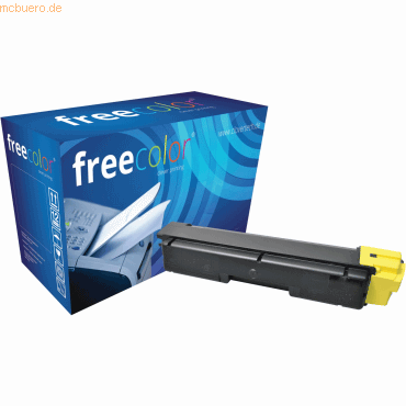Freecolor Toner kompatibel mit Kyocera FS-2026/2126/2526/5250 gelb XXL