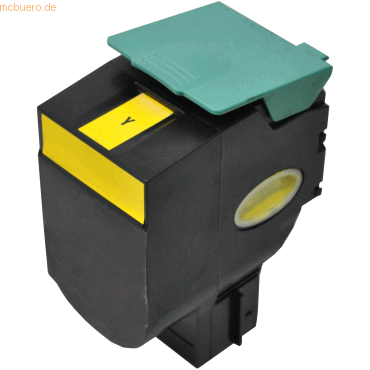 Freecolor Toner kompatibel mit Lexmark C544/X544 gelb