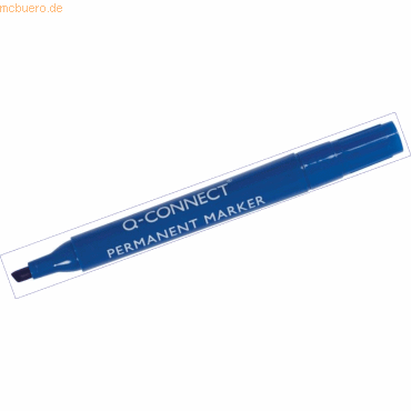 Connect Permanent-Marker Keilspitze 2-5mm blau