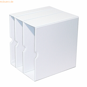 10 x Dataplus Buchschuber A4 35 mm wei
