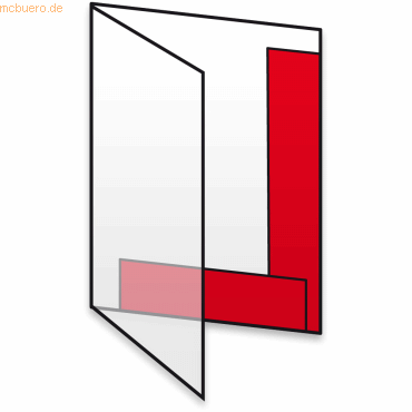 25 x Dataplus Prsentationsmappe A4 S PP grn-transparent