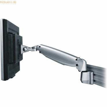 Dataflex Monitorarm ViewMaster M6 110 fr Schienensystem silber