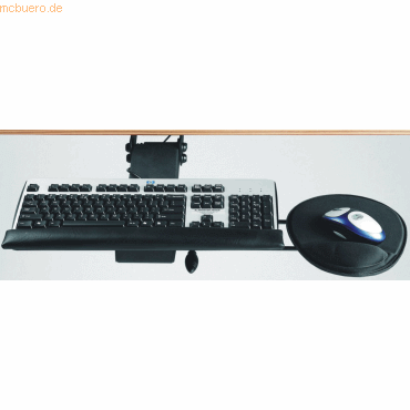 Dataflex Tastatur/Maus-Schublade 513 BxTxH 930x600x69mm schwarz