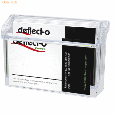 8 x Deflecto Visitenkartenhalter Grab-A-Card Outdoor-geeignet 10,8x7,3
