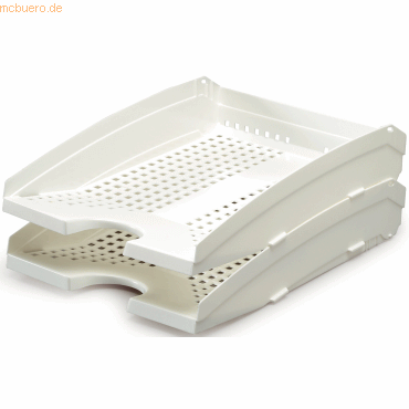 6 x Durable Briefablage Trend A4 wei