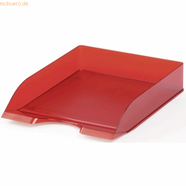 6 x Durable Briefablageschale Basic A4 rot