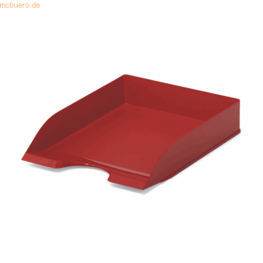 6 x Durable Briefablageschale Basic A4 rot