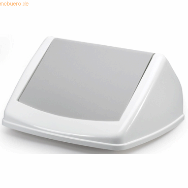 Durable Schwingdeckel Durabin Flip Lid Square 40 grau